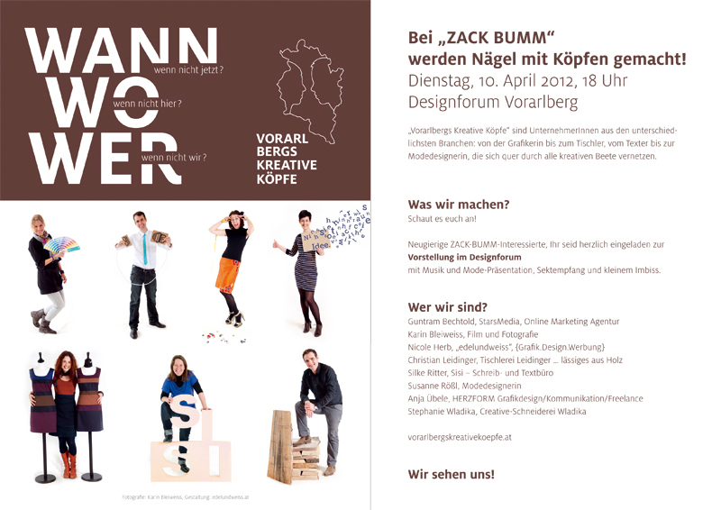 Zack Bumm // Designforum Vorarlberg // April 2012 