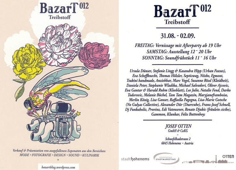 bazarT // Ausstellung // August 2012 