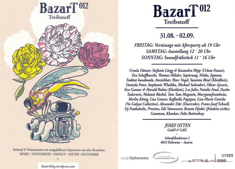 bazarT // Ausstellung // August 2011